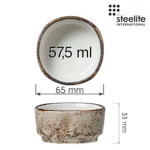 Naczynie na dipy Craft Porcini 65 mm Steelite