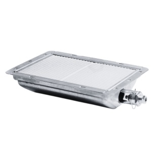 Palnik 21,5 cm x 16 cm - opiekacz gazowy do kebaba Hendi 226001