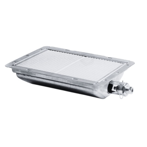 Palnik 21,5 cm x 16 cm - opiekacz gazowy do kebaba Hendi 226001