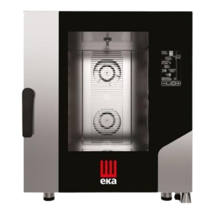 Piec Konwekcyjno-Parowy Elektryczny Eka Millennial Black Mask Gastro 7x GN 1/1