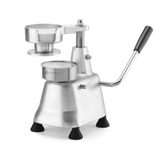 Ręczna prasa do hamburgerów i burgerów stalowa średnica 100 mm HENDI 282793