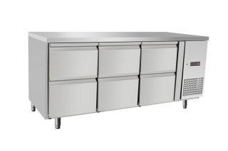 Stół chłodniczy z 6 szufladami Arktic 420L 230V/400W 1795x700x879 Hendi 237069