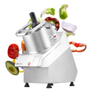 Szatkownica elektryczna z dużym otworem i zestawem 6 tarcz Hendi 231852M