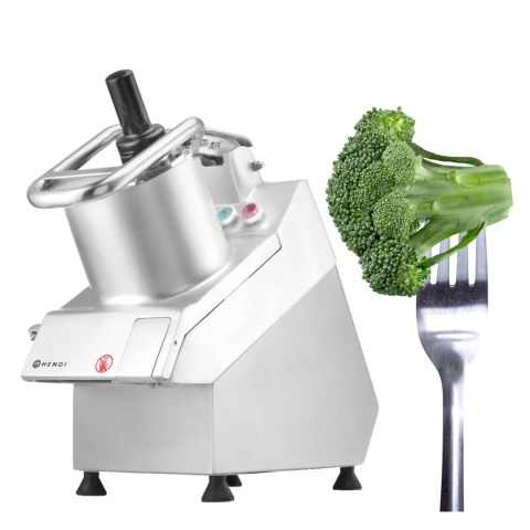 Szatkownica elektryczna z dużym otworem i zestawem 6 tarcz Hendi 231852M