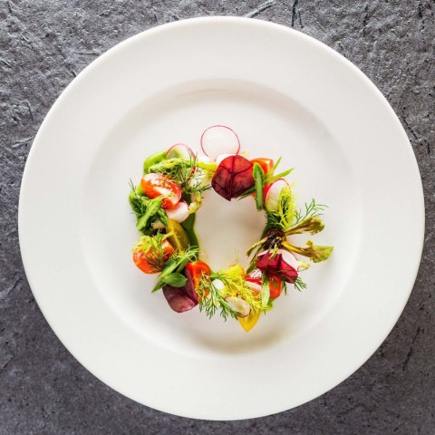 Talerz płytki Crema 240 mm Fine Dine 770580