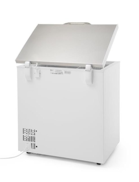 Zamrażarka skrzyniowa Arktic z białą pokrywą 140 l Hendi 235911