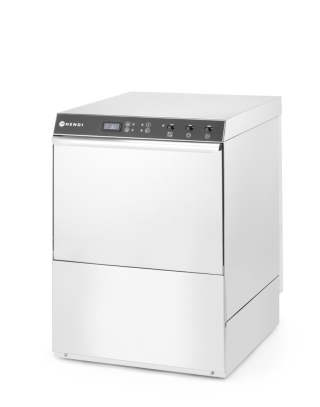 Zmywarka gastronomiczna 230/400V z pompą i dozownikami Hendi 237366