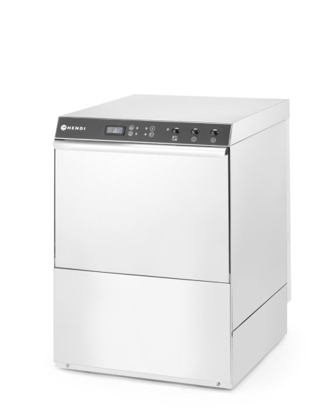 Zmywarka gastronomiczna 230/400V z pompą i dozownikami Hendi 237366