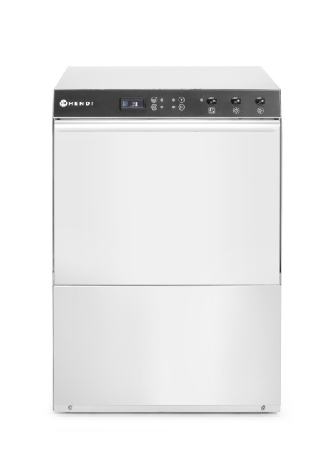 Zmywarka gastronomiczna 230/400V z pompą i dozownikami Hendi 237366