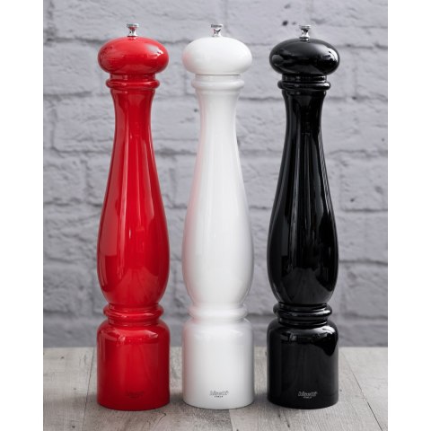 Młynek do pieprzu Firenze biały, 320mm Bisetti