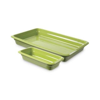 Pojemnik porcelanowy GN 2/3, zielony Fine Dine