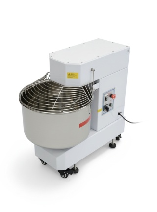 Profesjonalny Mikser Spiralny Do Ciast Ciężkich Dwubiegowy 40L 380V DN40B