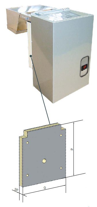 Agregat mroźniczy do komory mroźniczej wydajny Resto Quality RQMZU/13A3