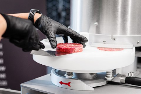 Automatyczna prasa do burgerów wydajność 2800 szt/h Resto Quality RQH-100A