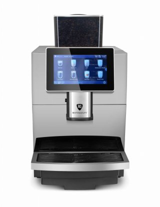 Ekspres do kawy dotykowy 2l srebrny podłączenie wody Resto Quality RQK2S