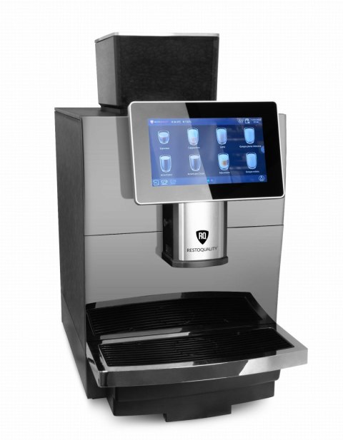 Ekspres do kawy dotykowy 2l srebrny podłączenie wody Resto Quality RQK2S