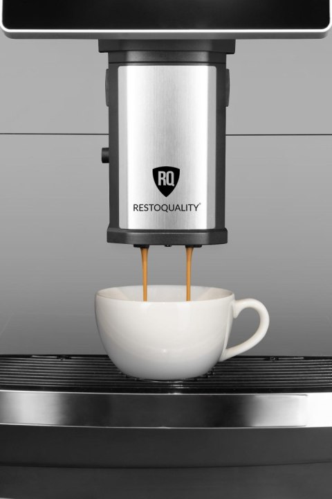 Ekspres do kawy dotykowy 2l srebrny podłączenie wody Resto Quality RQK2S