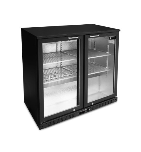 Barowa szafa chłodnicza podblatowa 2-drzwiowa skrzydłowa Resto Quality RQ-208HC