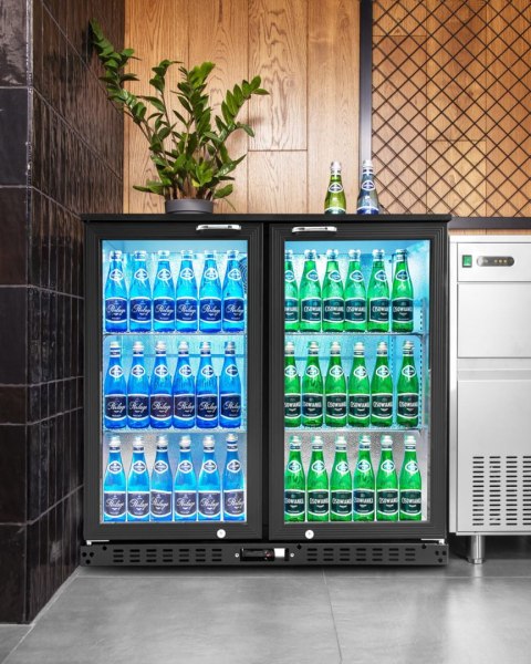 Barowa szafa chłodnicza podblatowa 2-drzwiowa skrzydłowa Resto Quality RQ-208HC