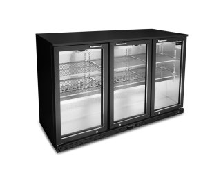 Barowa szafa chłodnicza podblatowa 3-drzwiowa skrzydłowa Resto Quality RQ-330HC