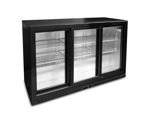 Barowa szafa chłodnicza podblatowa 3-drzwiowa przesuwna Resto Quality RQ-330SC