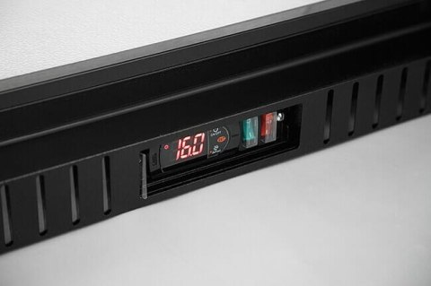 Barowa szafa chłodnicza podblatowa 3-drzwiowa przesuwna Resto Quality RQ-330SC