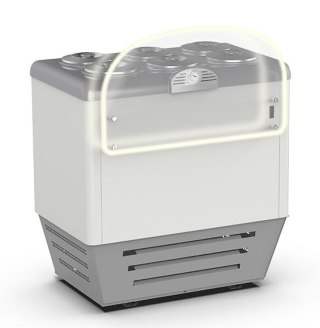 Dystrybutor do lodów na 10+10 tub 1435x713x1030 mm Resto Quality DVN10