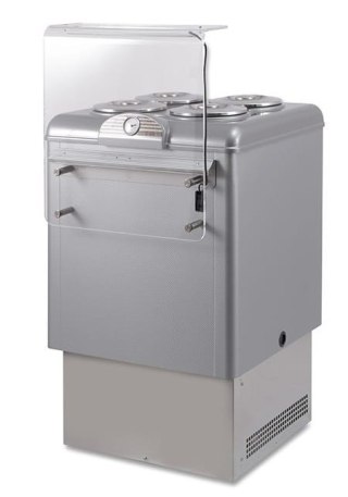 Dystrybutor do lodów na 4 tuby wymiary 654x758x1030 mm Resto Quality DV4S