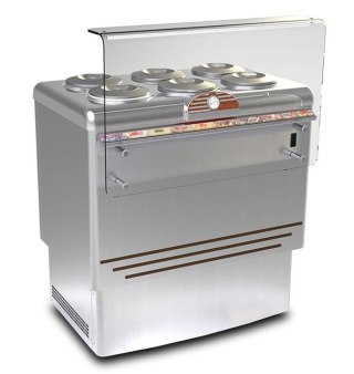 Dystrybutor do lodów na 6 tub wymiary 965x758x1030 mm Resto Quality DV6S