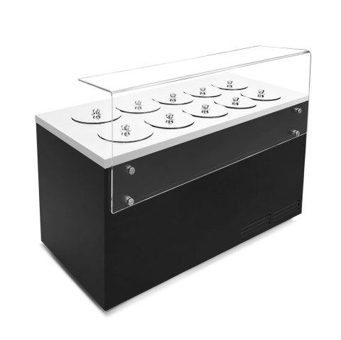 Witryna do lodów Pozetti na 10+8 tub 1560x700x1200 mm Resto Quality Pozetti DV 10