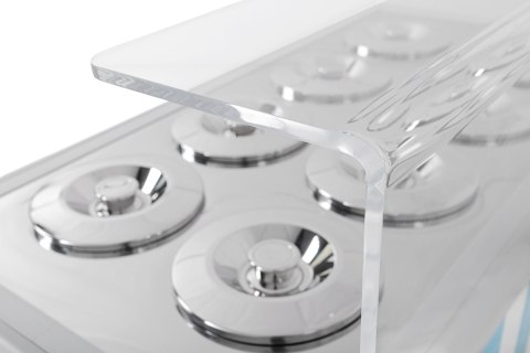 Konserwator do lodów Retro na 10 tub okrągłe kuwety Resto Quality GELATO POZETTI 10