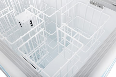 Konserwator do lodów Retro 6 tub kuwety Pastel Blue Resto Quality GELATO POZETTI 6 PASTEL BLUE