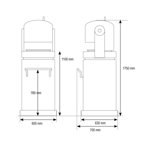 Dzielarko-zaokrąglarka automatyczna do ciasta Autobun 3-52 Resto Quality Autobun 3-52