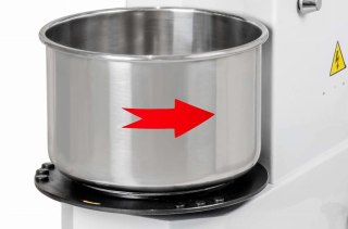 Dzieża do miksera spiralnego wykonana ze stali nierdzewnej Resto Quality RQBS40A