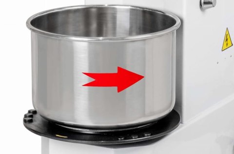 Dzieża do miksera spiralnego wykonana ze stali nierdzewnej Resto Quality RQBS40A