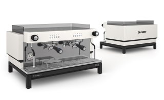 Ekspres do kawy 2-grupowy kolbowy biały wersja Entry EX3 Resto Quality EX3 2GR W