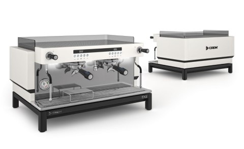 Ekspres do kawy 2-grupowy kolbowy biały wersja Top EX3 PID Resto Quality EX3 2GR W PID