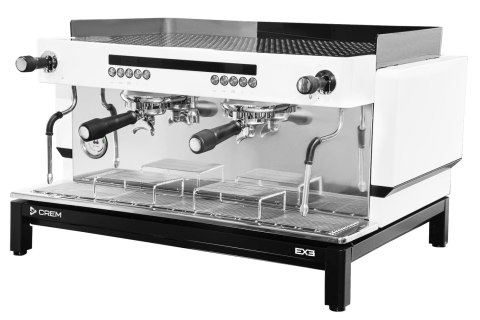 Ekspres do kawy 2-grupowy kolbowy biały wersja Top EX3 PID Resto Quality EX3 2GR W PID