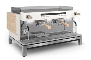 Ekspres do kawy 2-grupowy kolbowy biały wersja Premium EX3 Resto Quality EX3 2GR W Premium