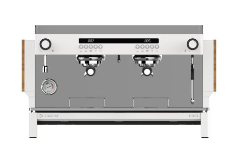 Ekspres do kawy 2-grupowy kolbowy biały Premium Smartsteam Resto Quality EX3 2GR W Premium Smartsteam