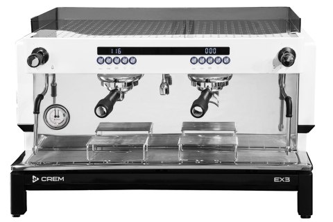 Ekspres do kawy 2-grupowy kolbowy biały PID Smartsteam Top Resto Quality EX3 2GR W PID Smartsteam