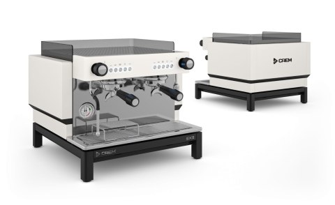 Ekspres do kawy 2-grupowy kolbowy biały wersja Entry EX3 Resto Quality EX3 Mini 2GR W