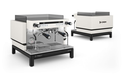 Ekspres do kawy 2-grupowy biały PID Smartsteam Top Version 2,8 kW Resto Quality EX3 Mini 2GR W PID Smartsteam