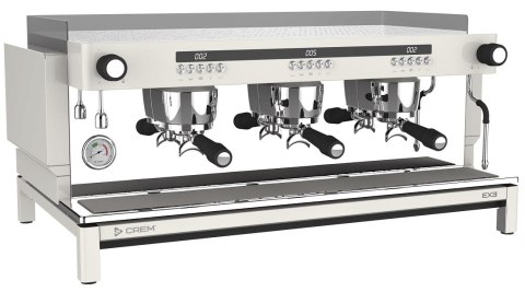 Ekspres do kawy 3-grupowy biały PID Top Version 4,35 kW Resto Quality EX3 3GR W PID