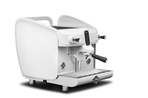 Ekspres kolbowy 1-grupowy biały gastronomiczny 1,8 kW Resto Quality Black Moon 1GR White