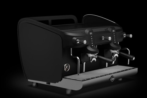 Ekspres kolbowy 2-grupowy czarny gastronomiczny 4 kW Resto Quality Black Moon 2GR Black