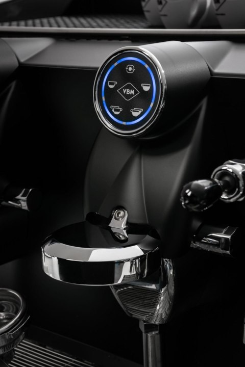 Ekspres kolbowy 2-grupowy Lollo czarny gastronomiczny 4 kW Resto Quality Lollo 2GR Black