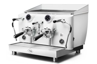 Ekspres kolbowy 2-grupowy Lollo Compact biały 4 kW Resto Quality Lollo 2GR Compact White
