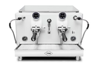 Ekspres kolbowy 2-grupowy Lollo biały gastronomiczny 4 kW Resto Quality Lollo 2GR White