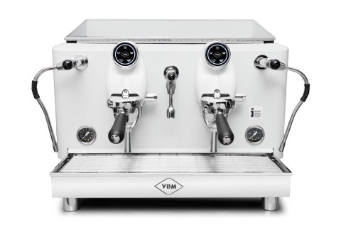 Ekspres kolbowy 2-grupowy Lollo biały gastronomiczny 4 kW Resto Quality Lollo 2GR White